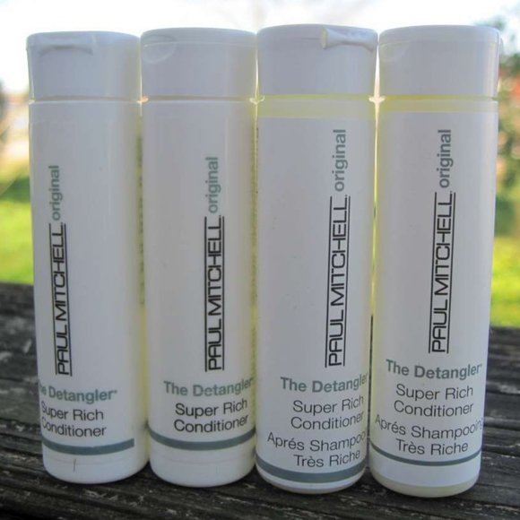 Paul Mitchell Original The Detangler Super Rich 4 Conditioners 1 Shampoo Samples - Picture 1 of 12